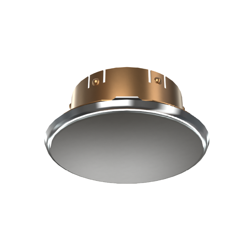 Viking Mirage Cover 13504 Label 13502C Push On Concealed Fire Sprinkler Cover Plate Escutcheon, Standard Small 2 3/4" OD, Chrome, 165 Degree White Label, 13504FC - WeSupplyIt.com