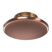 Viking Mirage Cover 23174 Label 23176C Thread On Concealed Fire Sprinkler Cover Plate Escutcheon, Large 3 5/16" OD, Brushed Copper, 165 Degree White Label, 23174EC/B - WeSupplyIt.com