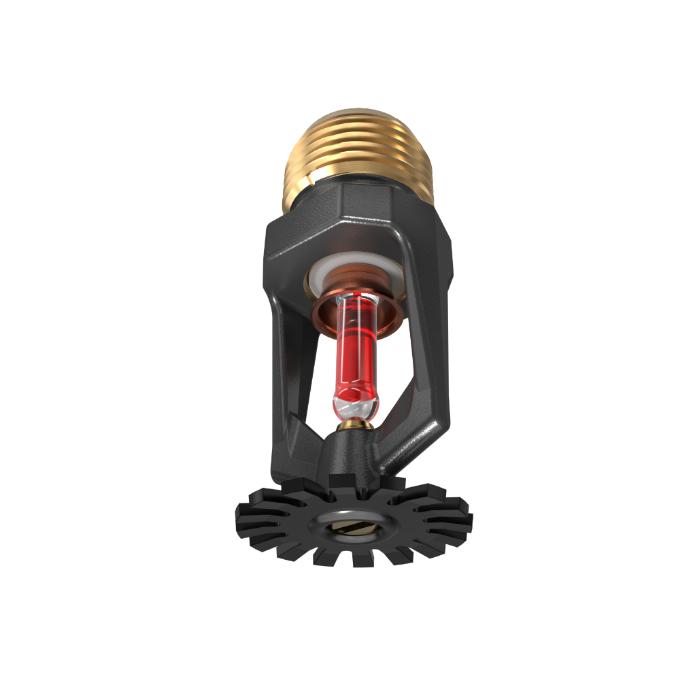 Viking® VK102, Model M, 5.6K, Standard, Pendent, SR, 1/2" NPT, Black 155 Degree 12987MB/B Fire Sprinkler Head