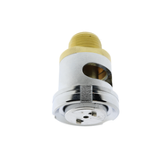 Viking® VK650, Institutional, Extended Coverage, 5.6K, Flush Pendent, QR, Fusible Link, 1/2" NPT, Gray, 205 Degree 19876ME/RAL9006 Fire Sprinkler Head - WeSupplyIt.com