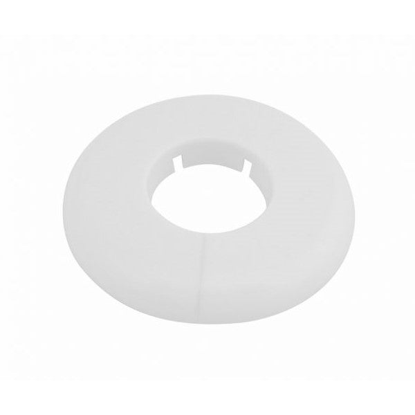 Floor Ceiling or Wall Plate, Plastic, White, 3" IPS - WeSupplyIt.com