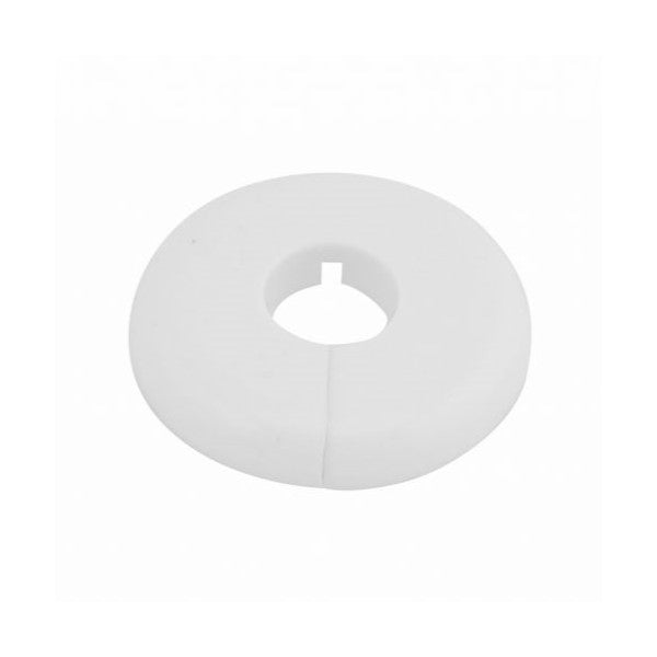 Floor Ceiling or Wall Plate, Plastic, White, 1" CPS - WeSupplyIt.com